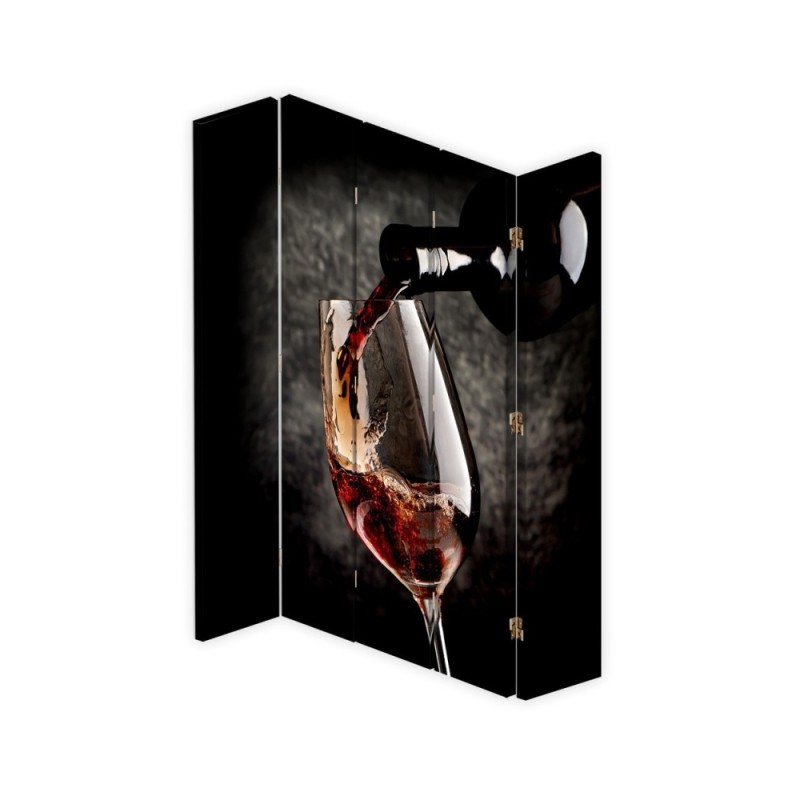 Decorative kitchen screen - Aroma of red wine | FEEBY