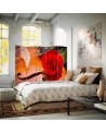 Decorative screen - Rose on violin | FEEBY