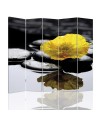 Multipart screen - Zen with yellow flower | FEEBY