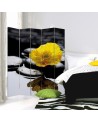 Multipart screen - Zen with yellow flower | FEEBY