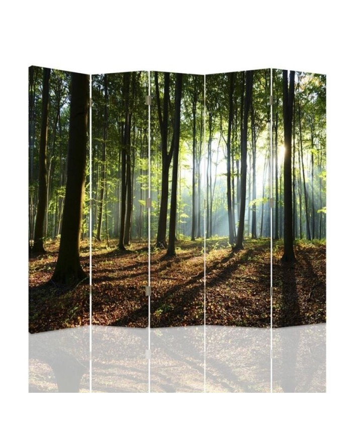 Multipart screen - Sunshine in the forest | FEEBY