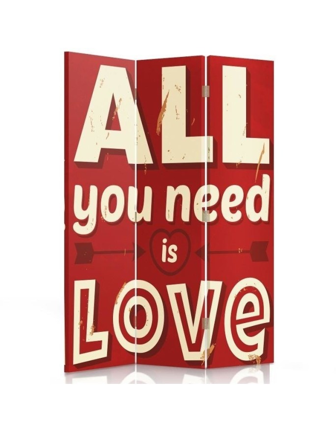 room divider - All you need is love | FEEBY
