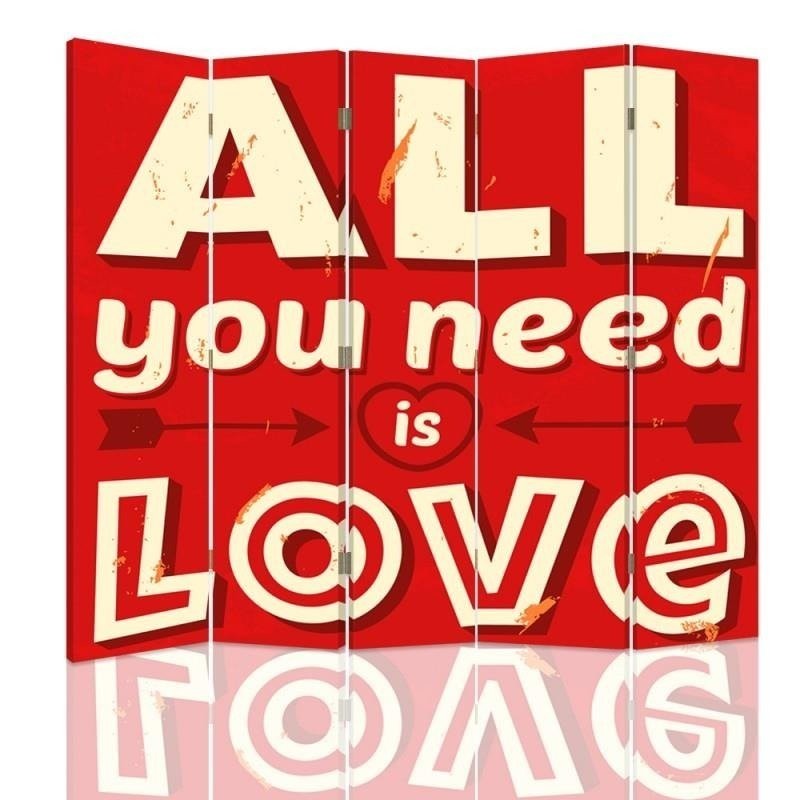 room divider - All you need is love | FEEBY