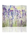 room divider - Painted flowers on white background | FEEBY