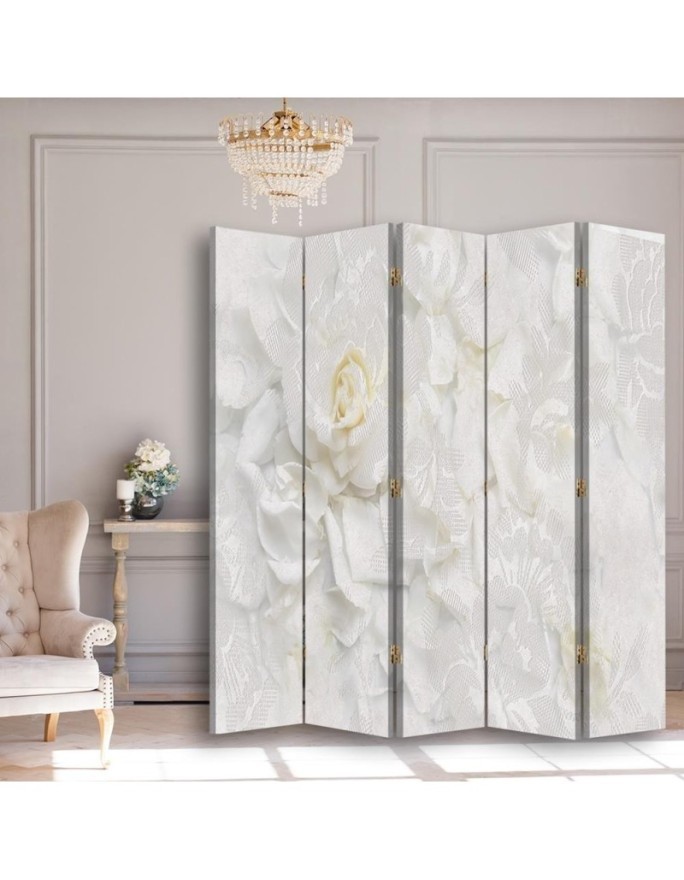 room divider - White flowers | FEEBY