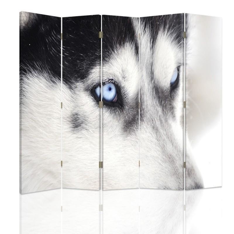 Living room divider - Siberian husky | FEEBY