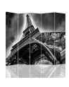 Decorative room divider - Eiffel Tower from a frog's perspective | FEEBY