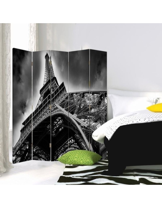 Decorative room divider - Eiffel Tower from a frog's perspective | FEEBY