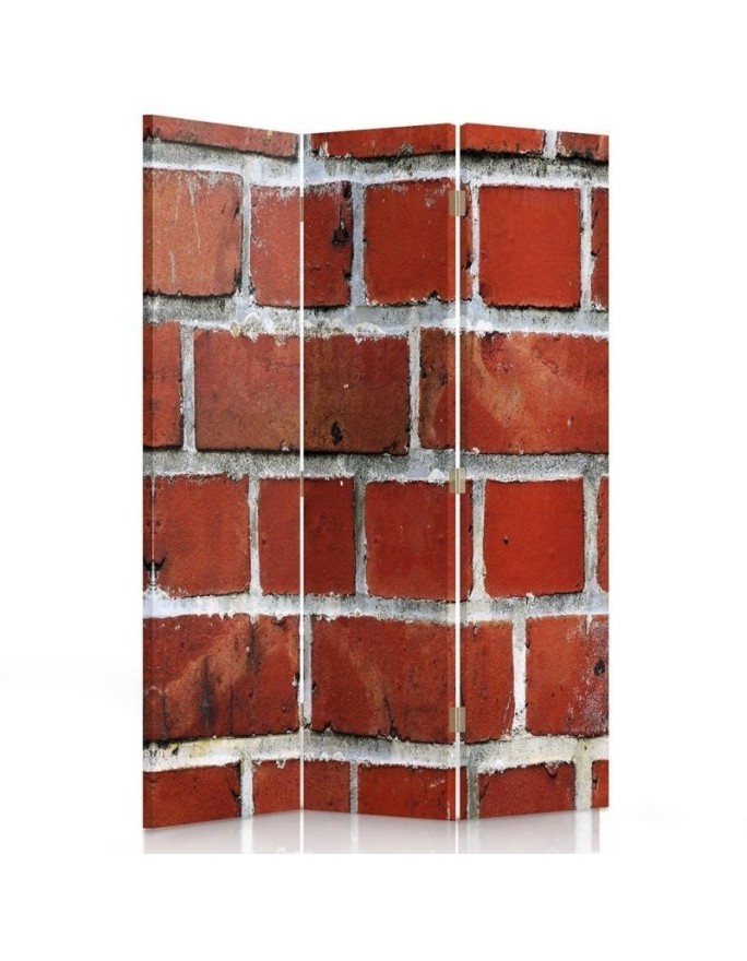 Decorative room divider - Red brick wall | FEEBY