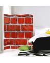 Decorative room divider - Red brick wall | FEEBY