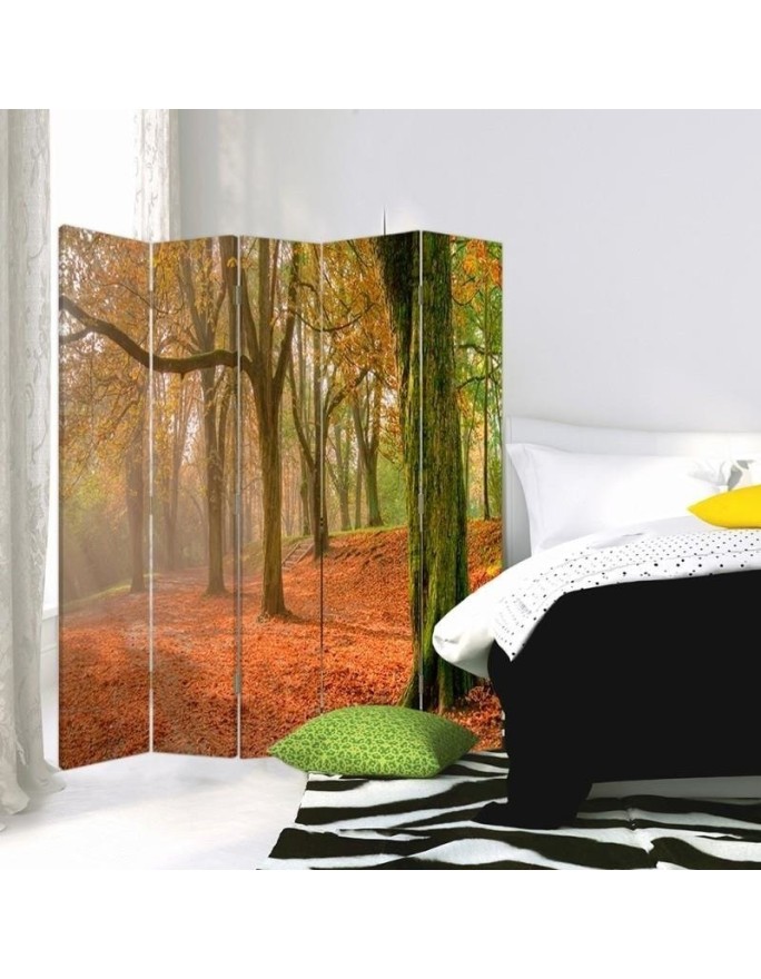 Decorative screen - Autumn in the forest | FEEBY