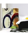 room divider - Abstraction with graphite | FEEBY