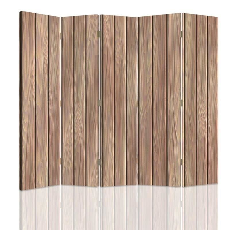 Decorative room divider - Bright planks | FEEBY