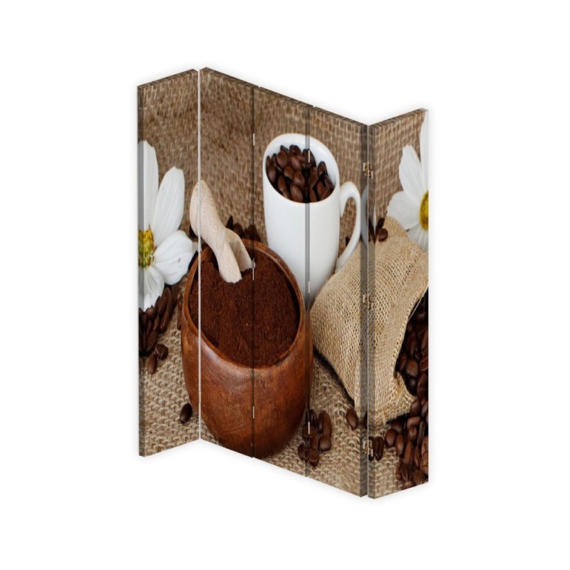 Curtain screen for the kitchen - Ground coffee | FEEBY