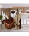 Curtain screen for the kitchen - Ground coffee | FEEBY