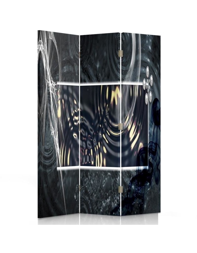 room divider - Abstraction with water circles | FEEBY