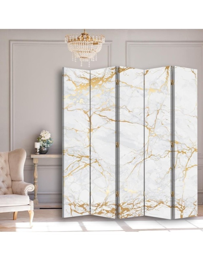 Decorative screen - Bright marble | FEEBY