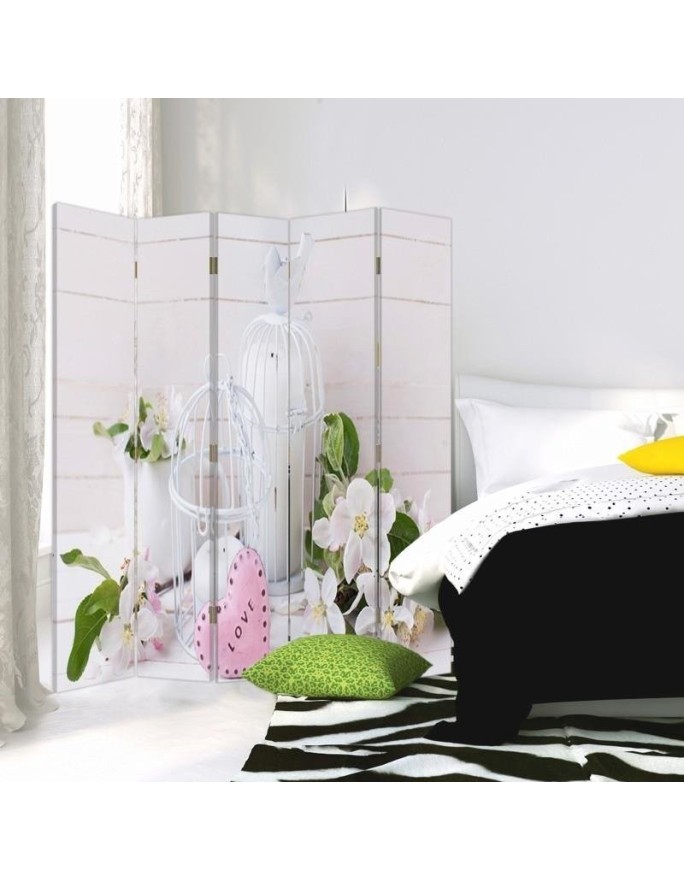 Decorative room divider - Composition with a heart | FEEBY