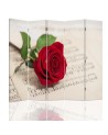 Decorative screen - Rose on notes | FEEBY