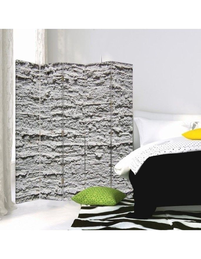 Modern room divider - Grey plaster | FEEBY