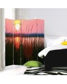 Living room divider - Sunset on the lake | FEEBY