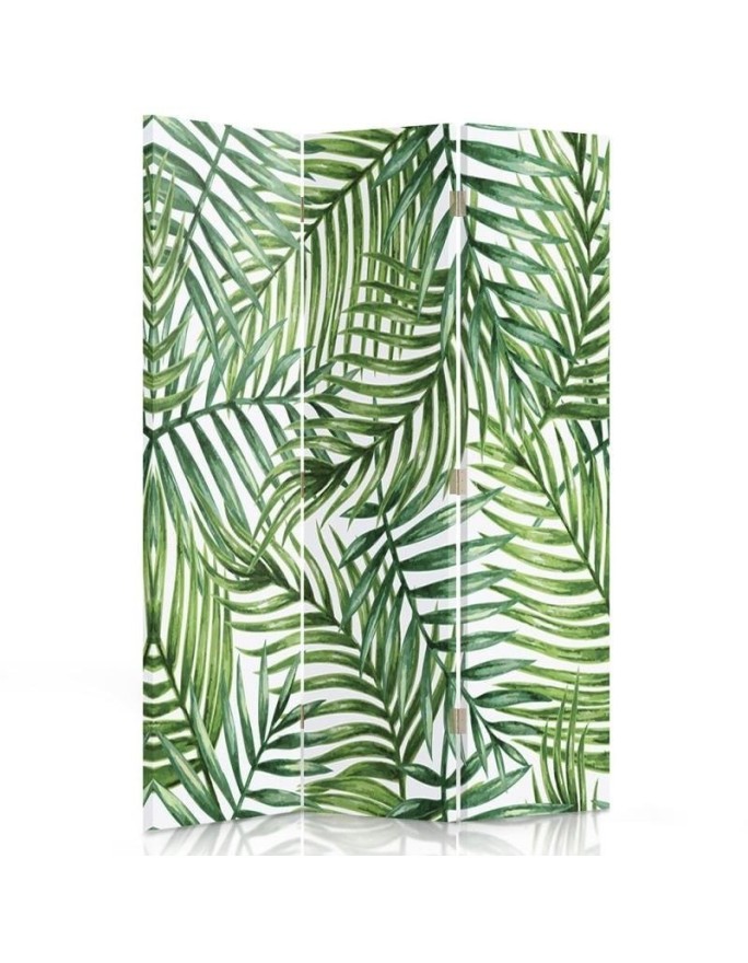 Modern living room divider - Palm leaf composition | FEEBY