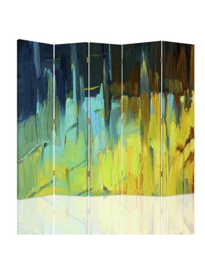 Modern room divider - Seaside abstract | FEEBY