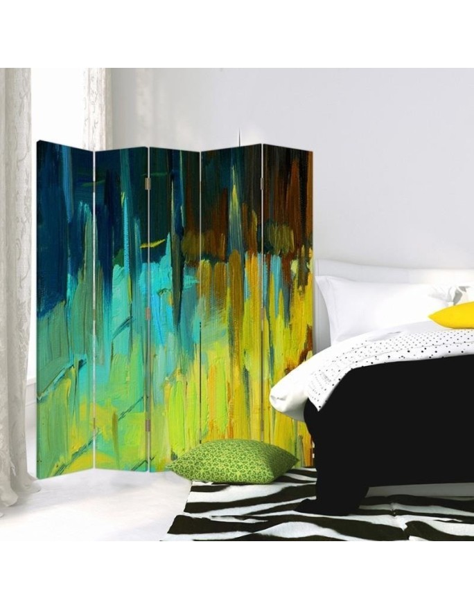 Modern room divider - Seaside abstract | FEEBY