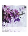 Decorative screen - Beauty of purple flowers | FEEBY