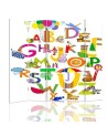Children's room divider - Alphabet to lift the mood | FEEBY
