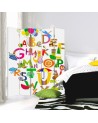 Children's room divider - Alphabet to lift the mood | FEEBY