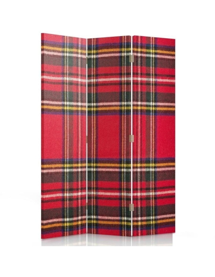 Room Divider Scottish check