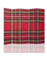 Decorative room divider - Scottish checkered | FEEBY