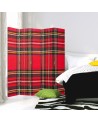 Decorative room divider - Scottish checkered | FEEBY
