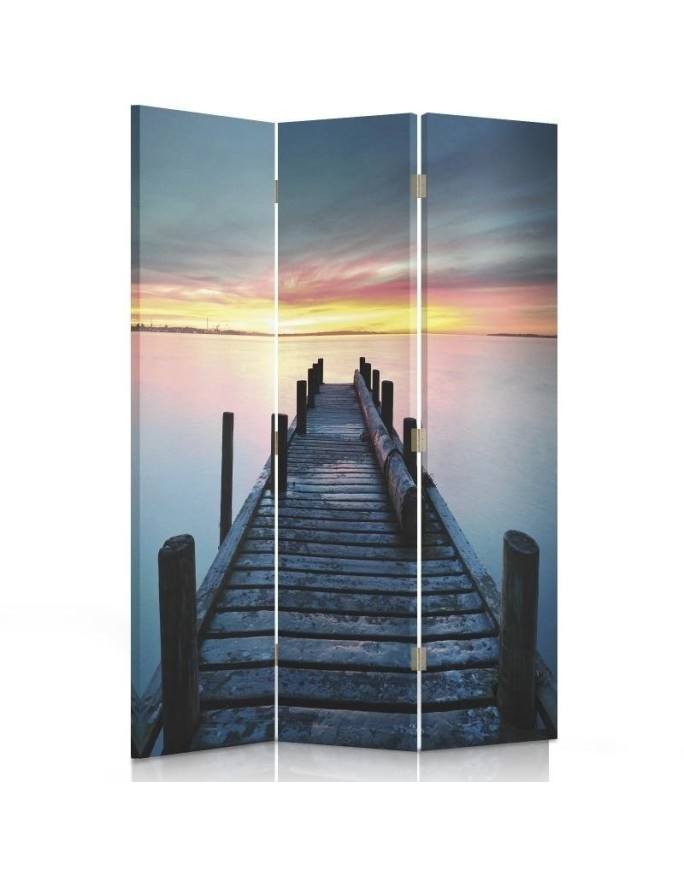 Double-sided screen - Walking towards the sunset | FEEBY
