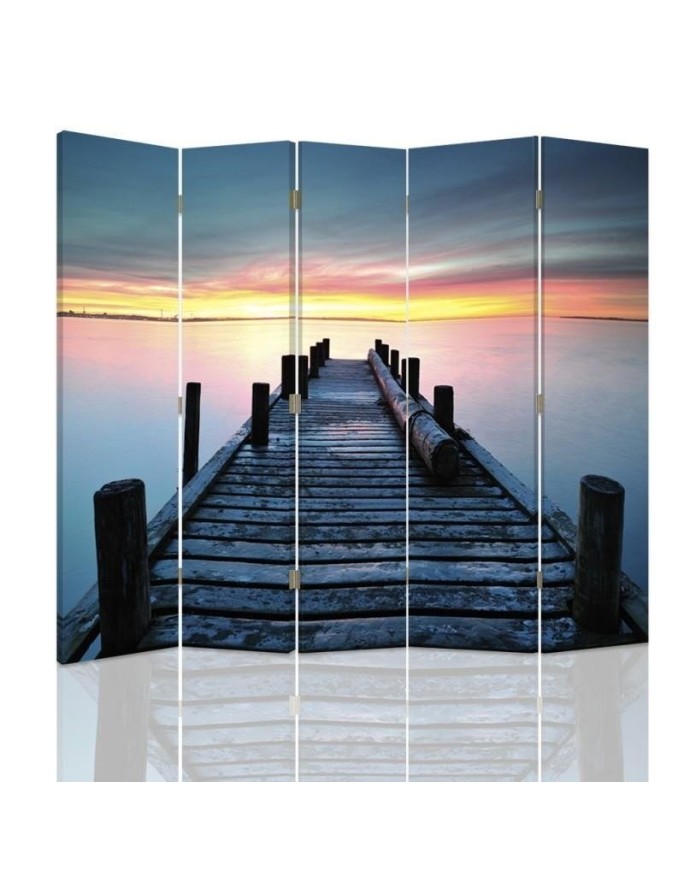 Double-sided screen - Walking towards the sunset | FEEBY