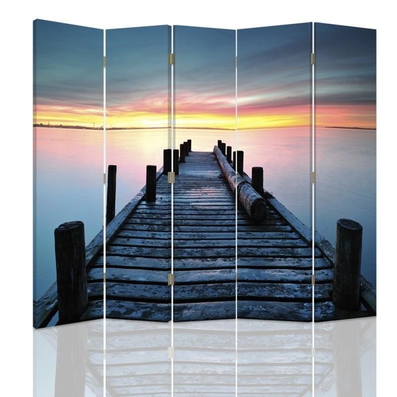 Double-sided screen - Walking towards the sunset | FEEBY