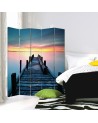 Double-sided screen - Walking towards the sunset | FEEBY