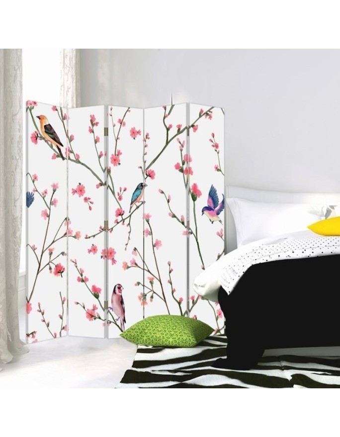 Modern bathroom divider - Birds | FEEBY