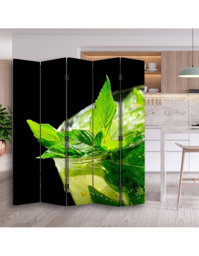 room divider for the kitchen - Refreshing mint | FEEBY