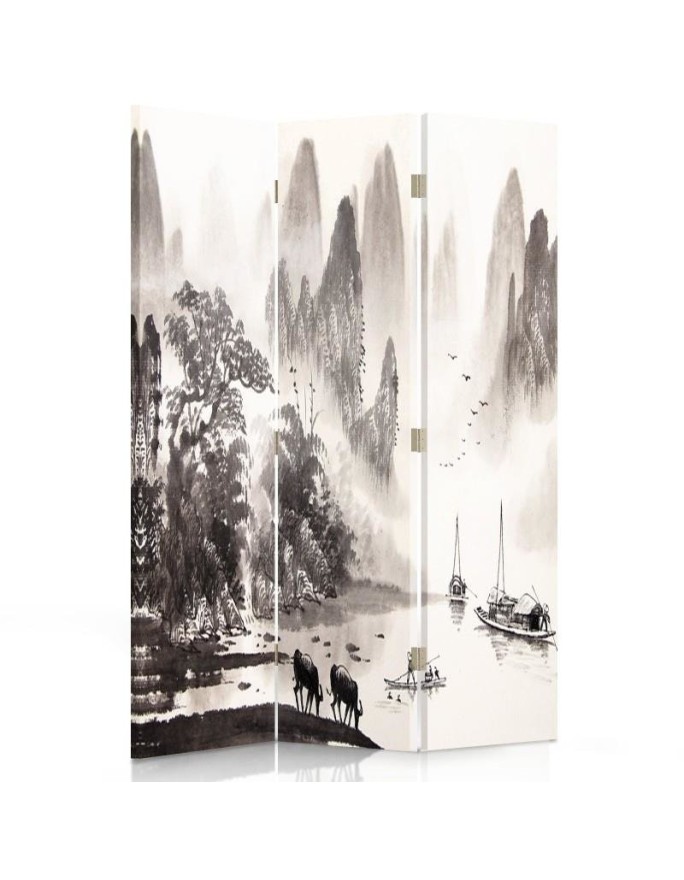 Room divider - Picturesque valley landscape | FEEBY