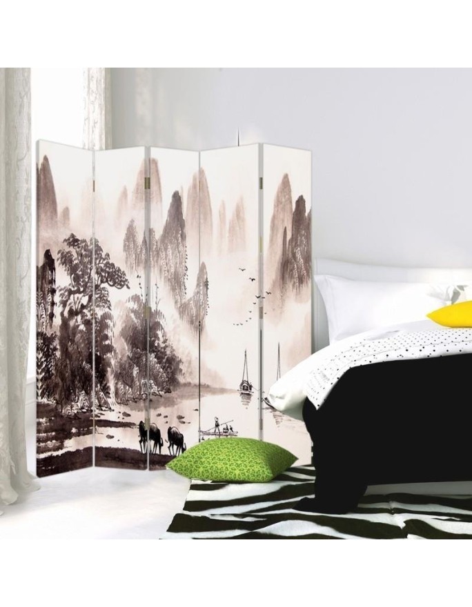 Room divider - Picturesque valley landscape | FEEBY
