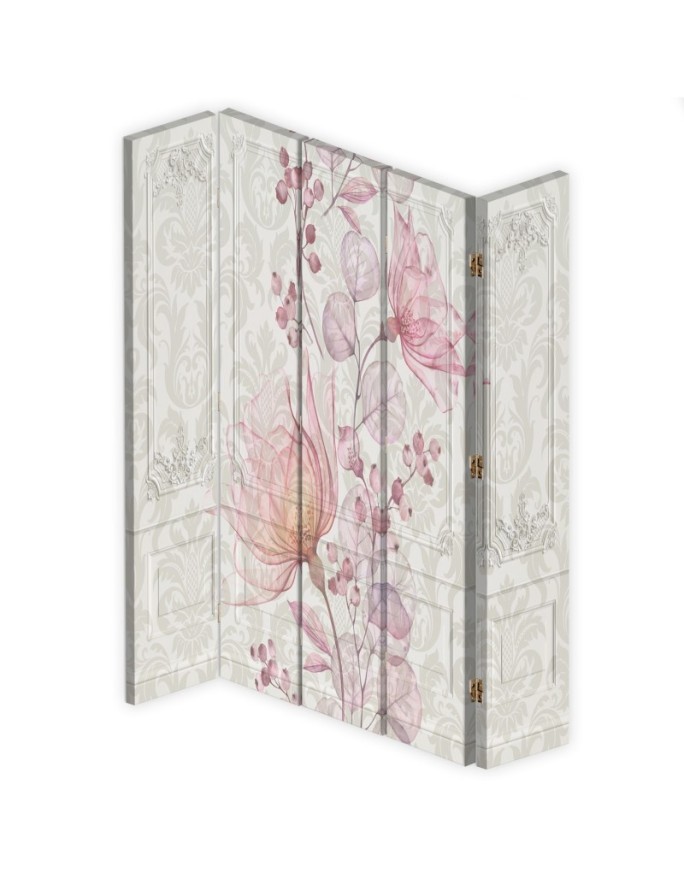 Bedroom divider - Baroque flowers | FEEBY