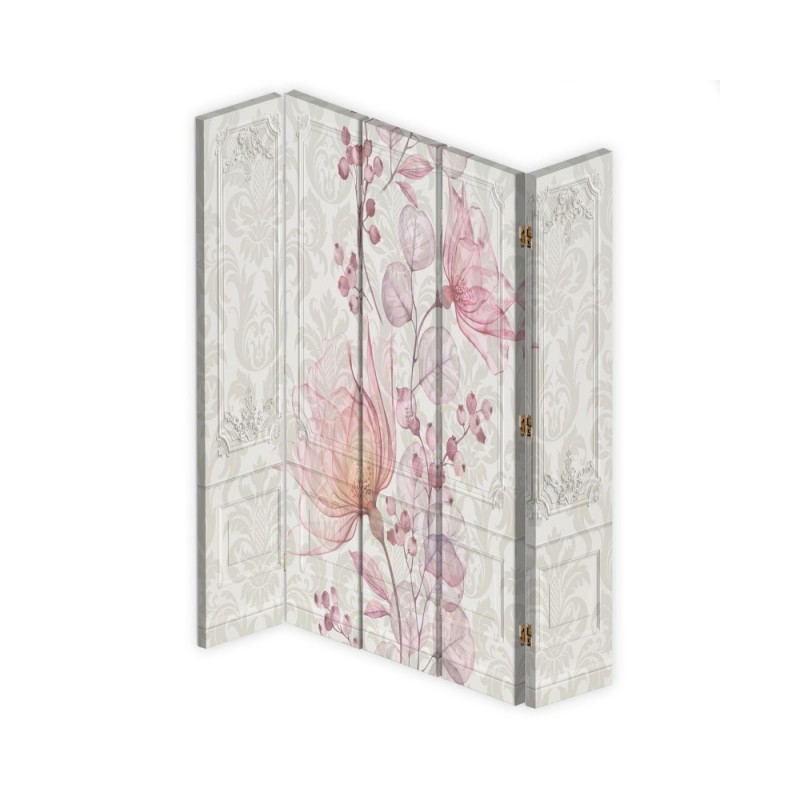 Bedroom divider - Baroque flowers | FEEBY