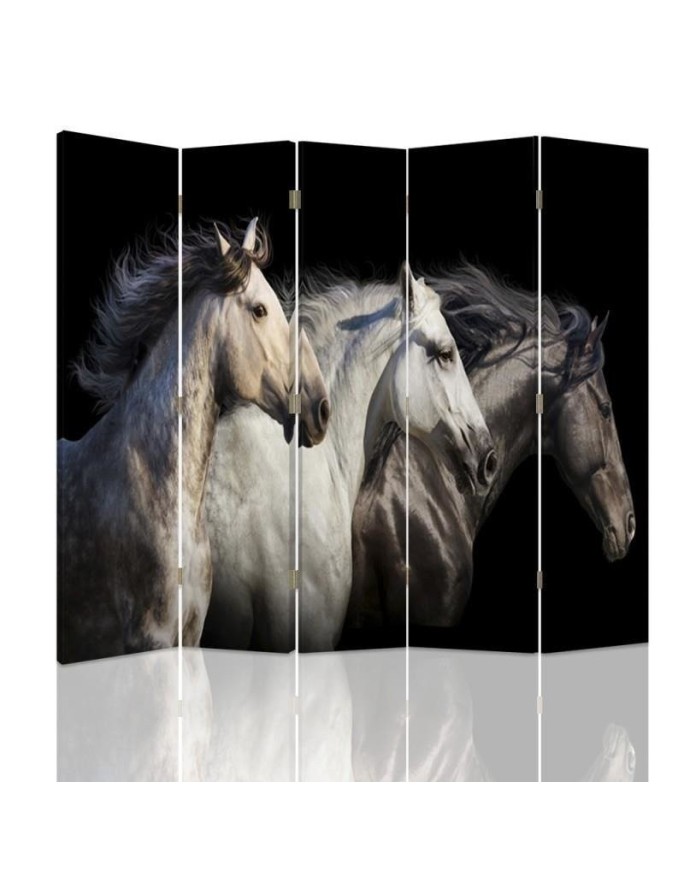 Bedroom divider - Three horses | FEEBY