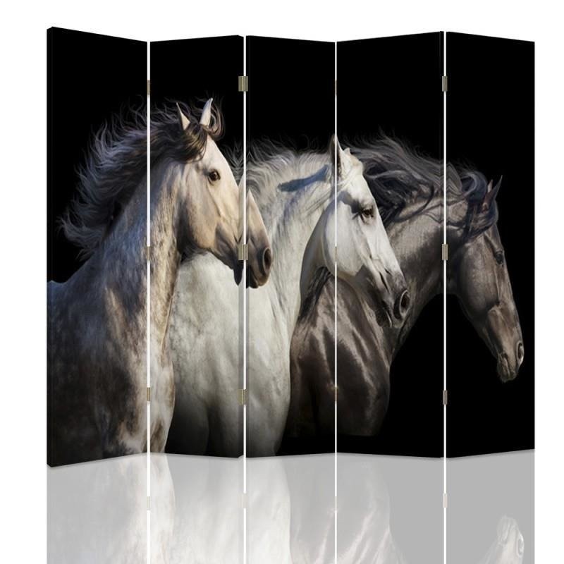 Bedroom divider - Three horses | FEEBY