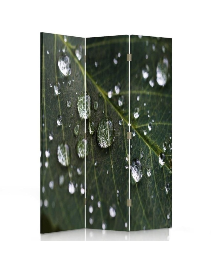Practical room divider - Raindrops on a leaf | FEEBY