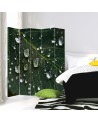 Practical room divider - Raindrops on a leaf | FEEBY