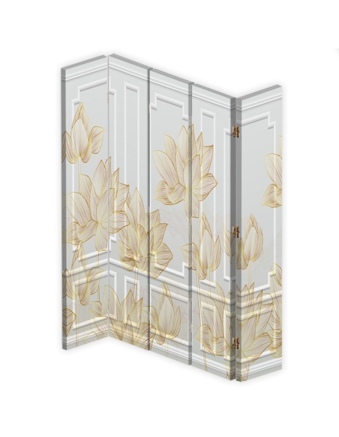 Decorative room divider - Floral pattern | FEEBY