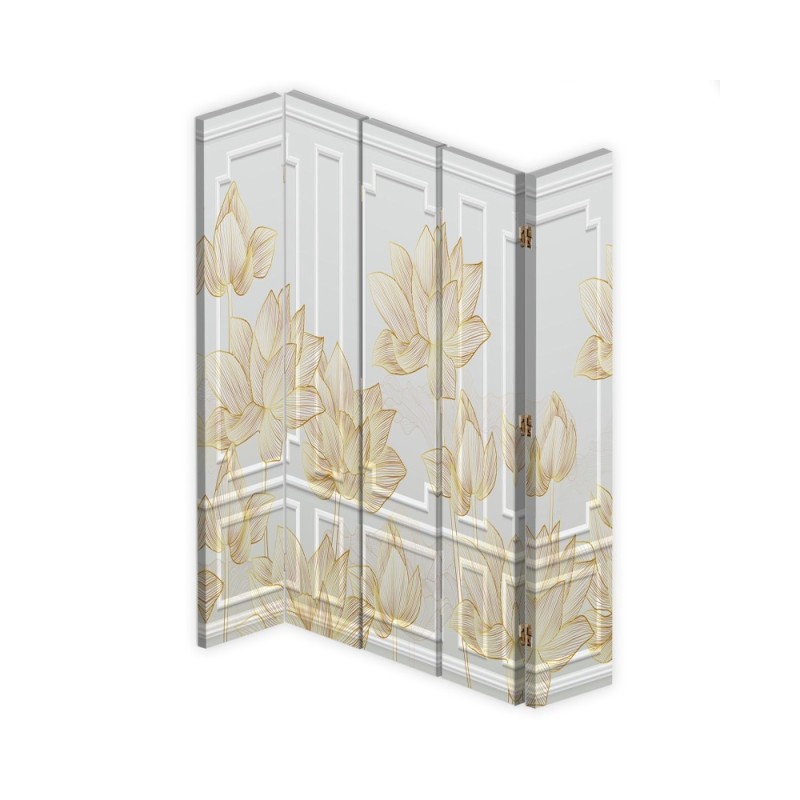 Decorative room divider - Floral pattern | FEEBY